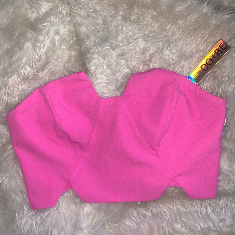 Do+Be Pink crop top